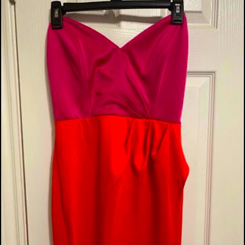 Formal dress with leg slit